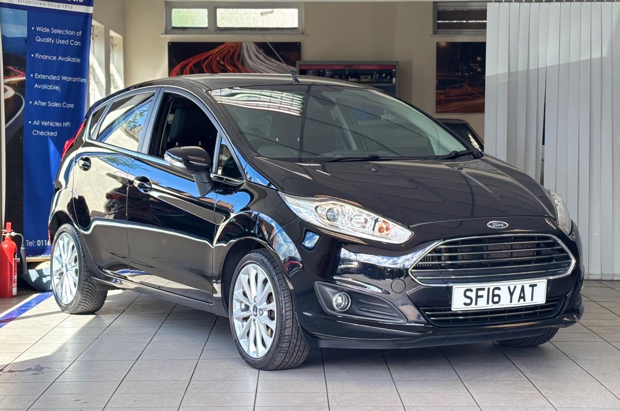 2016 Ford Fiesta in Black for sale