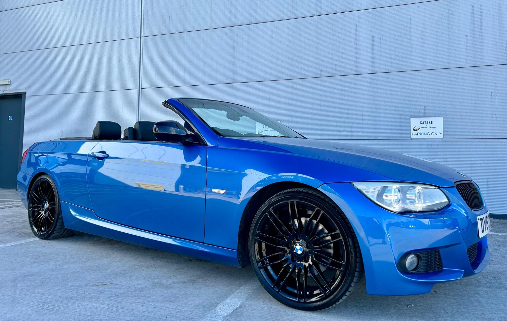2013 BMW 3 Series in Blue for sale