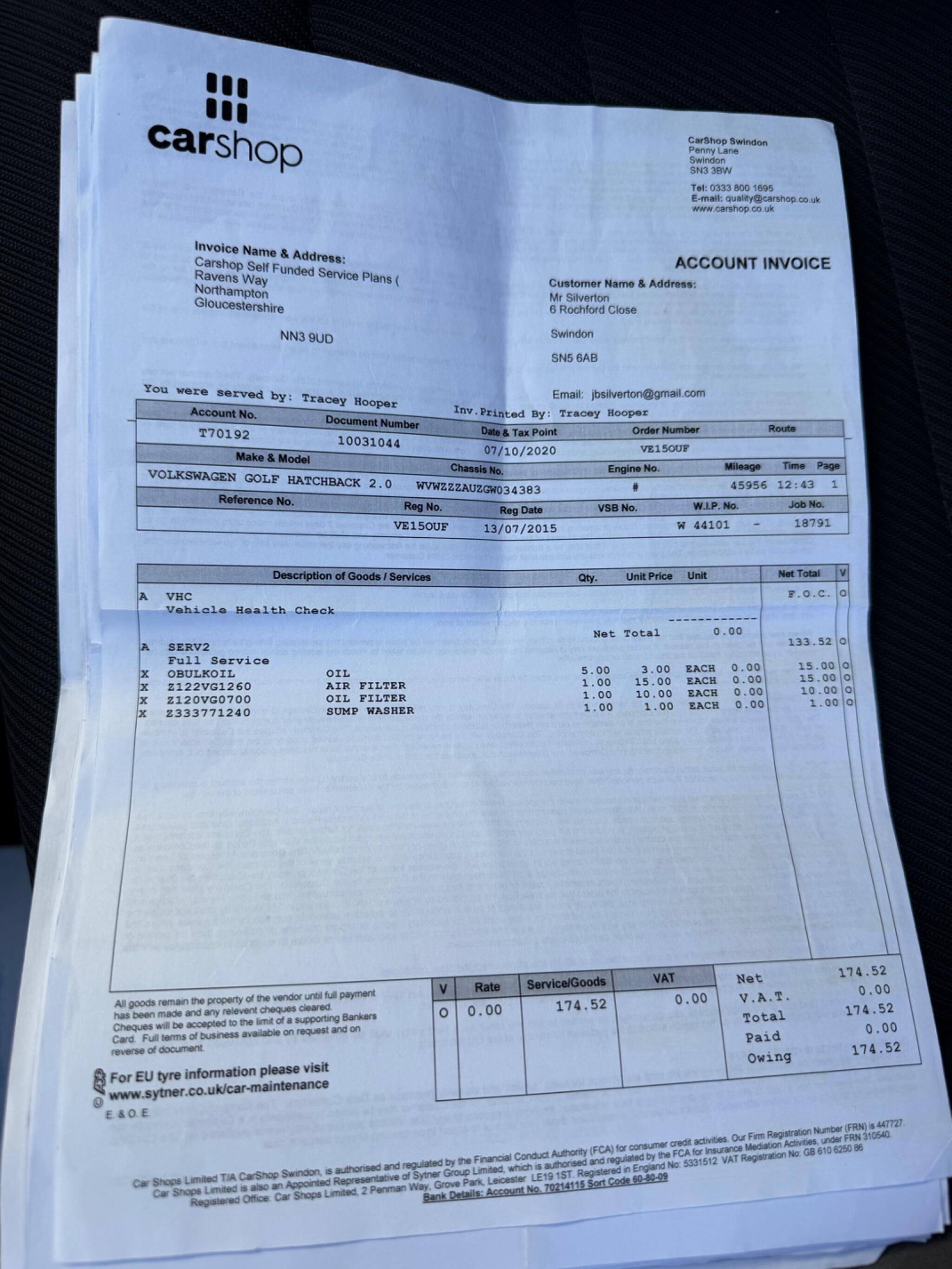 Volkswagen Golf view 28