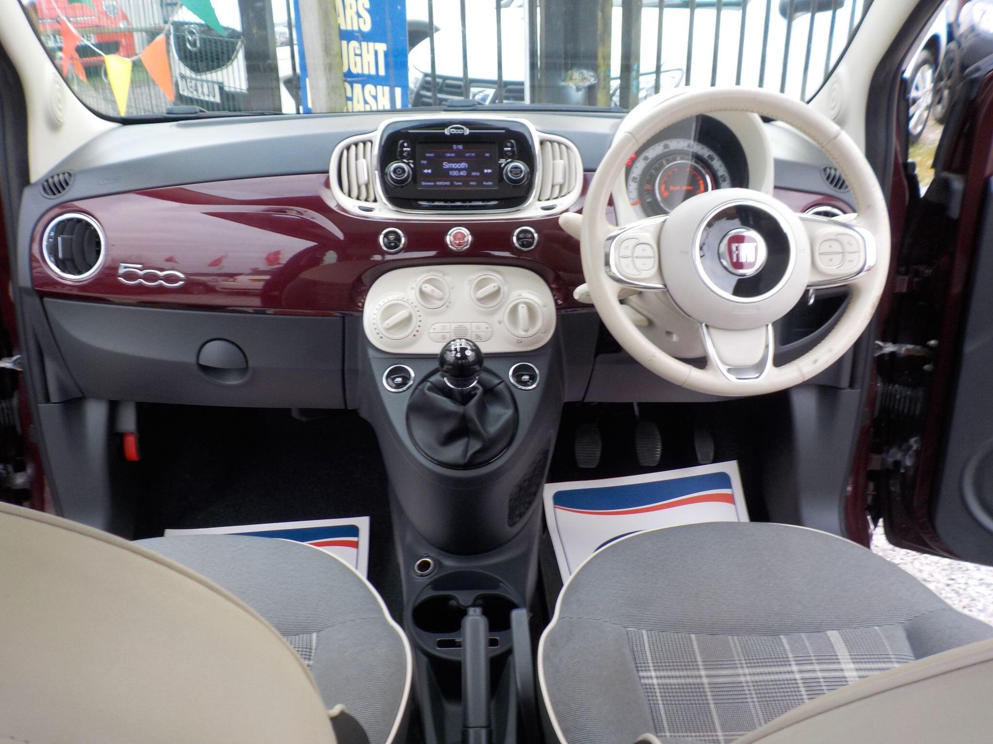 Fiat 500 1.2 Lounge Euro 6 (s/s) 3dr
