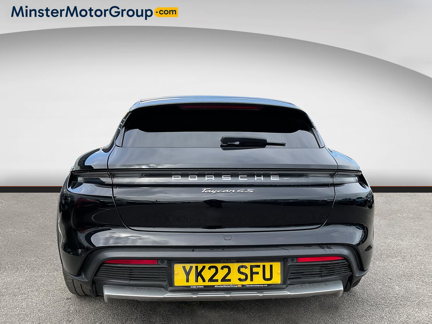Porsche Taycan view 3