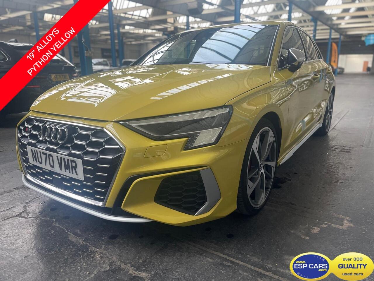 2020 Audi S3 in Yellow for sale
