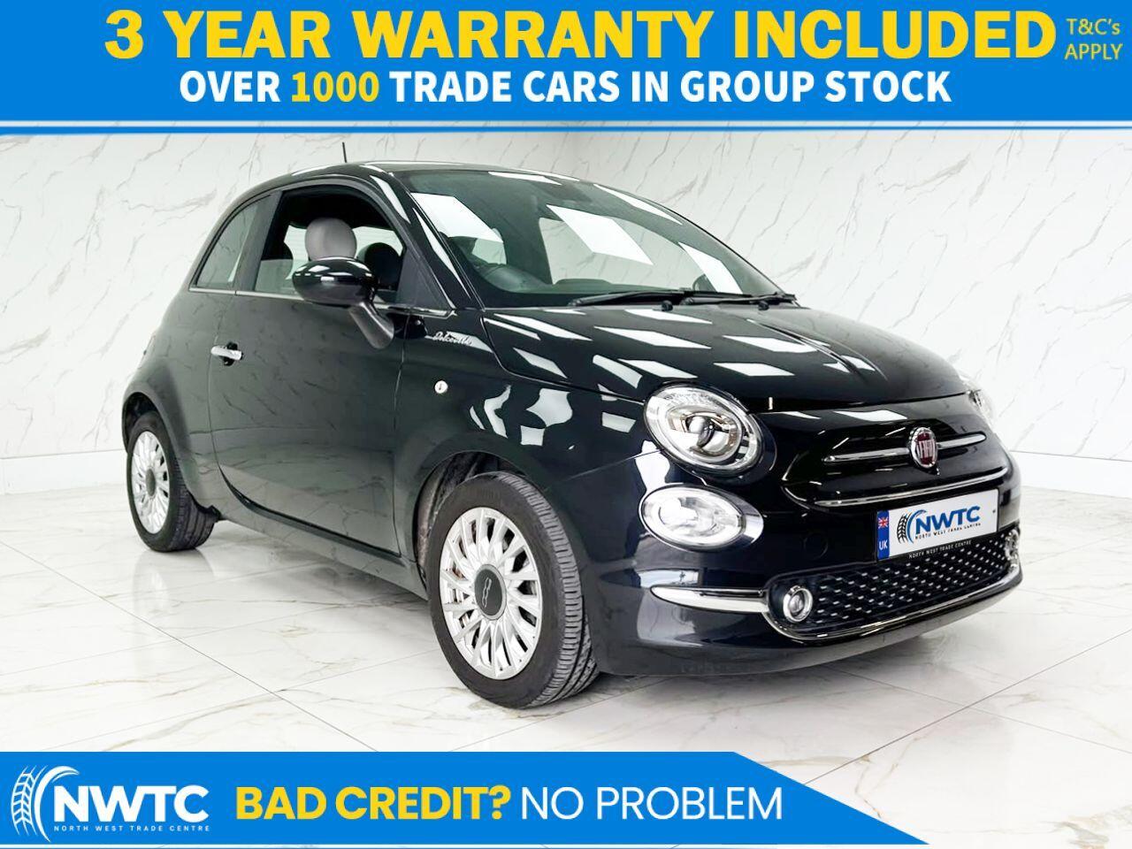 2021 Fiat 500 in Black for sale
