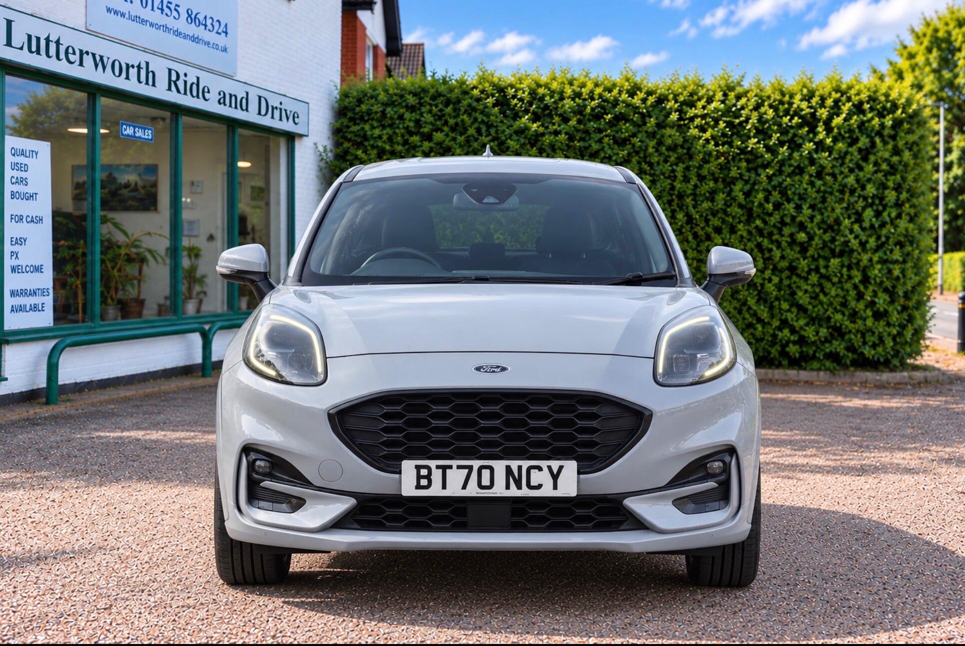 Grey 2020 Ford Puma Hatchback Front-wheel drive Manual