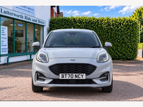 Grey 2020 Ford Puma Hatchback Front-wheel drive Manual