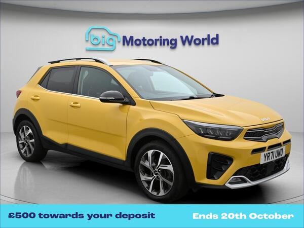 Yellow 2022 Kia Stonic Estate Front-wheel drive Manual