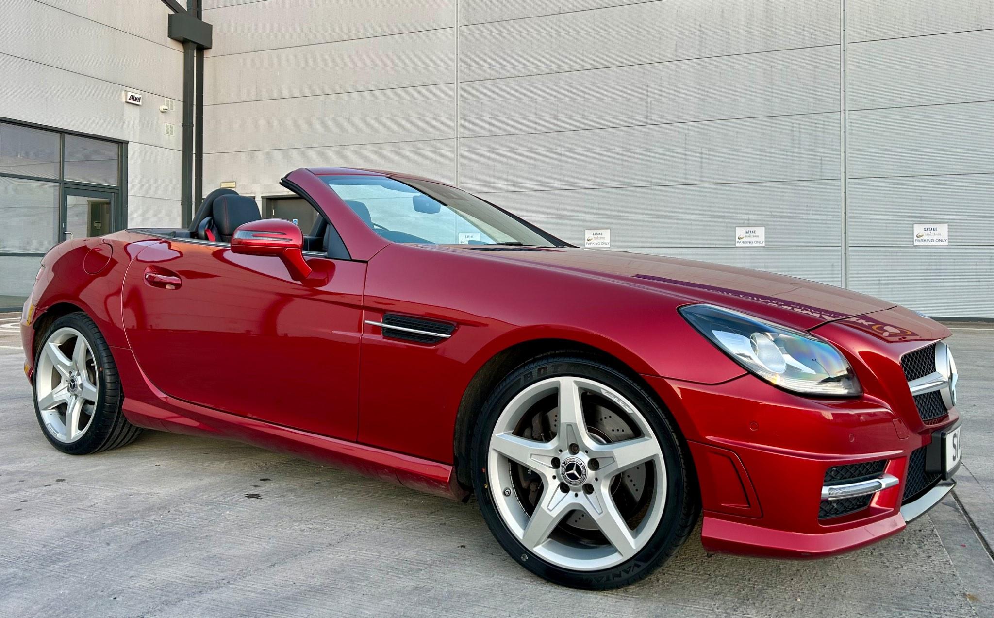 2014 Mercedes-Benz SLK in Red for sale