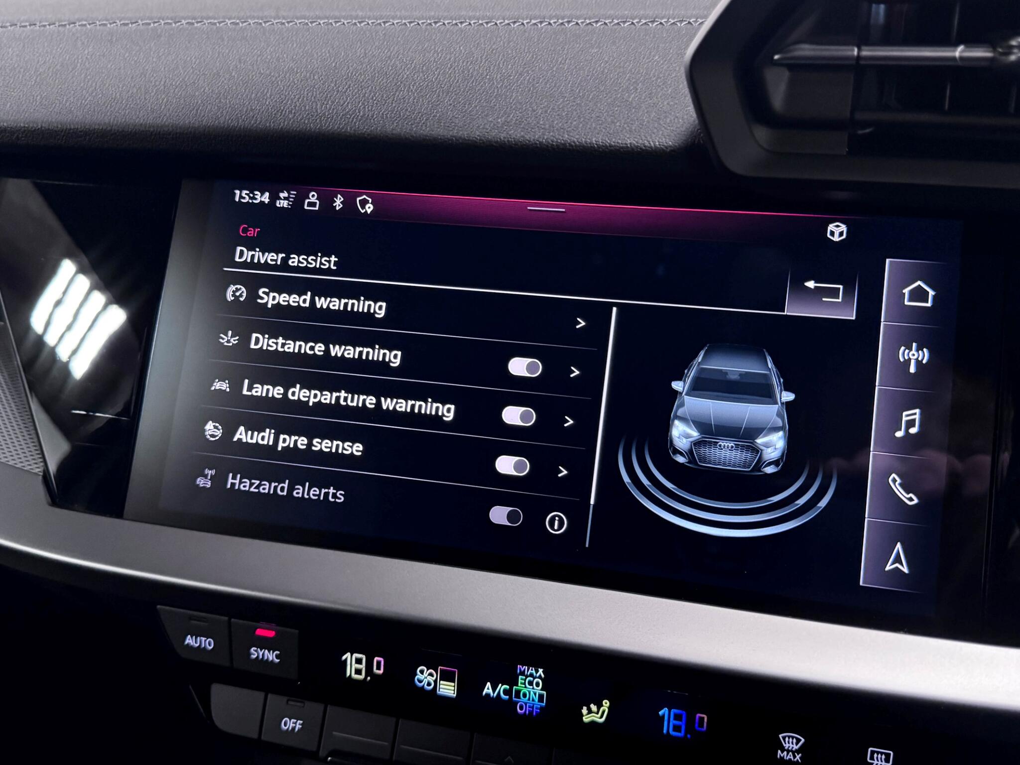Audi A3 view 45