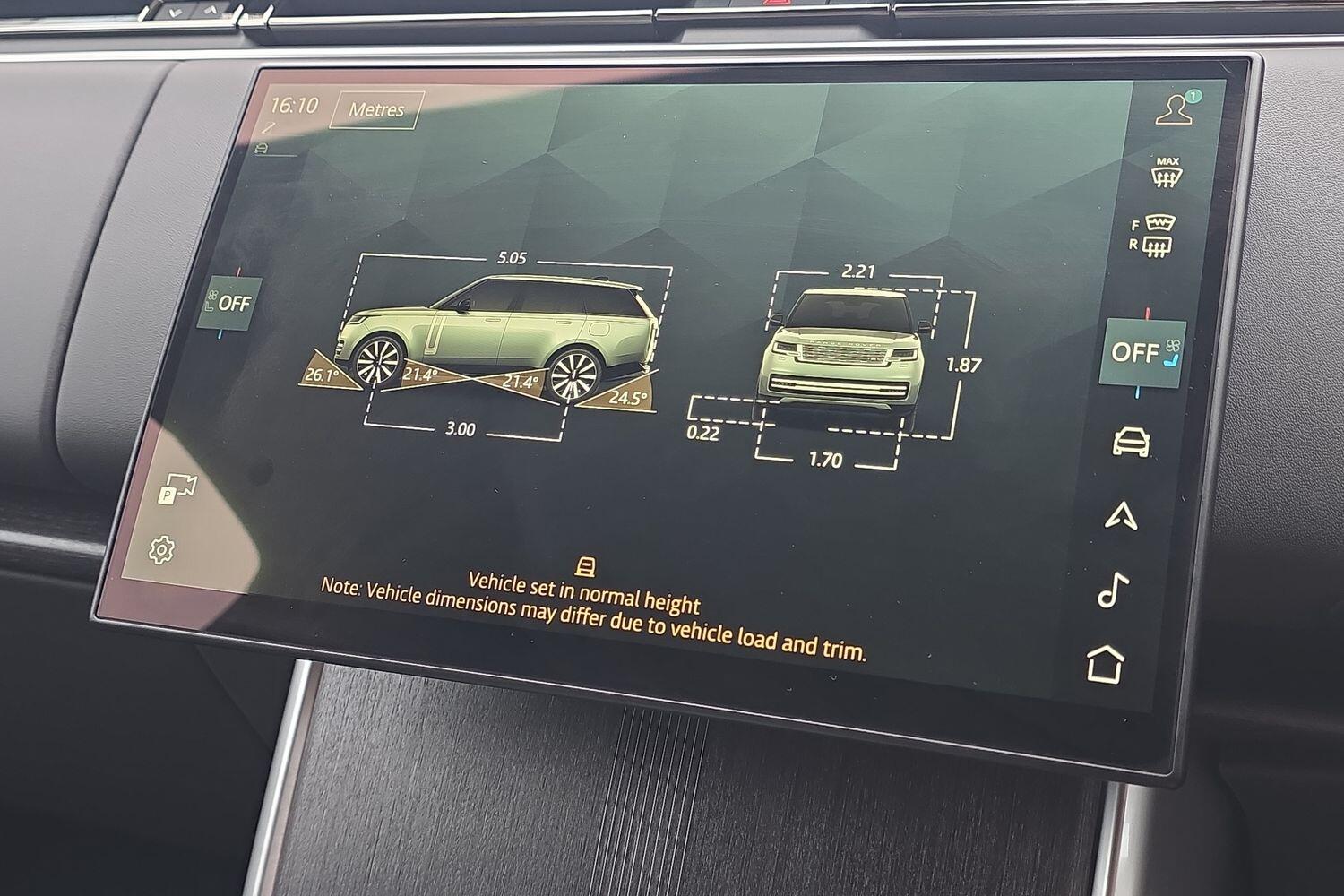 Land Rover Range Rover view 45