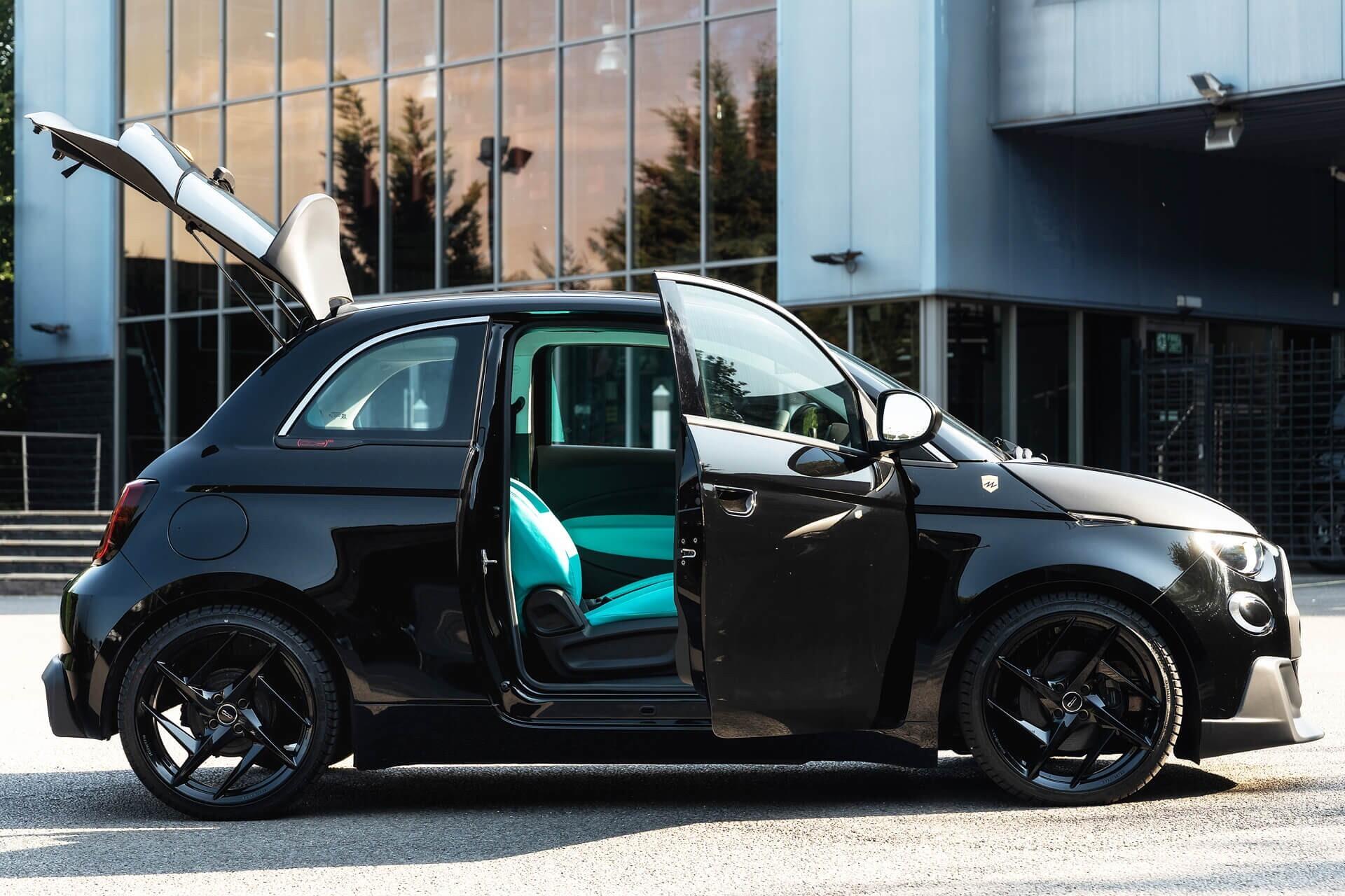 Fiat 500e view 9