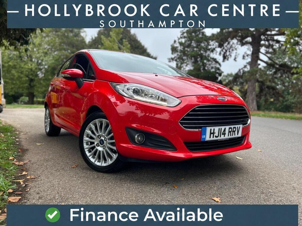 2014 Ford Fiesta in Red for sale