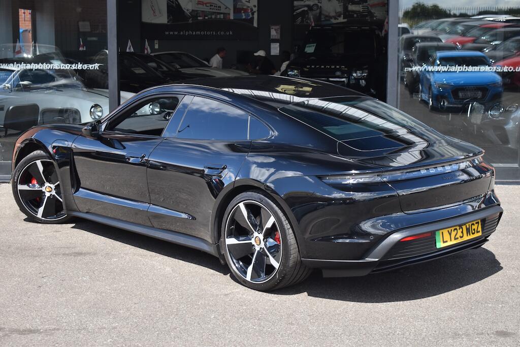 Porsche Taycan view 2