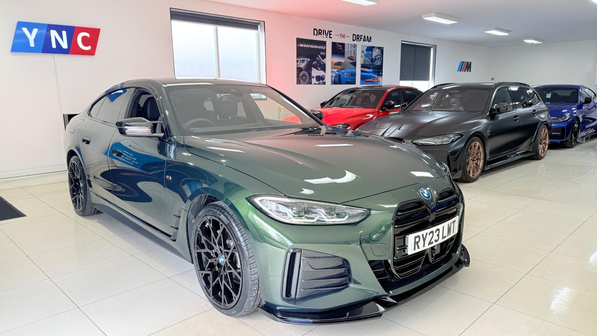 BMW I4 view 45