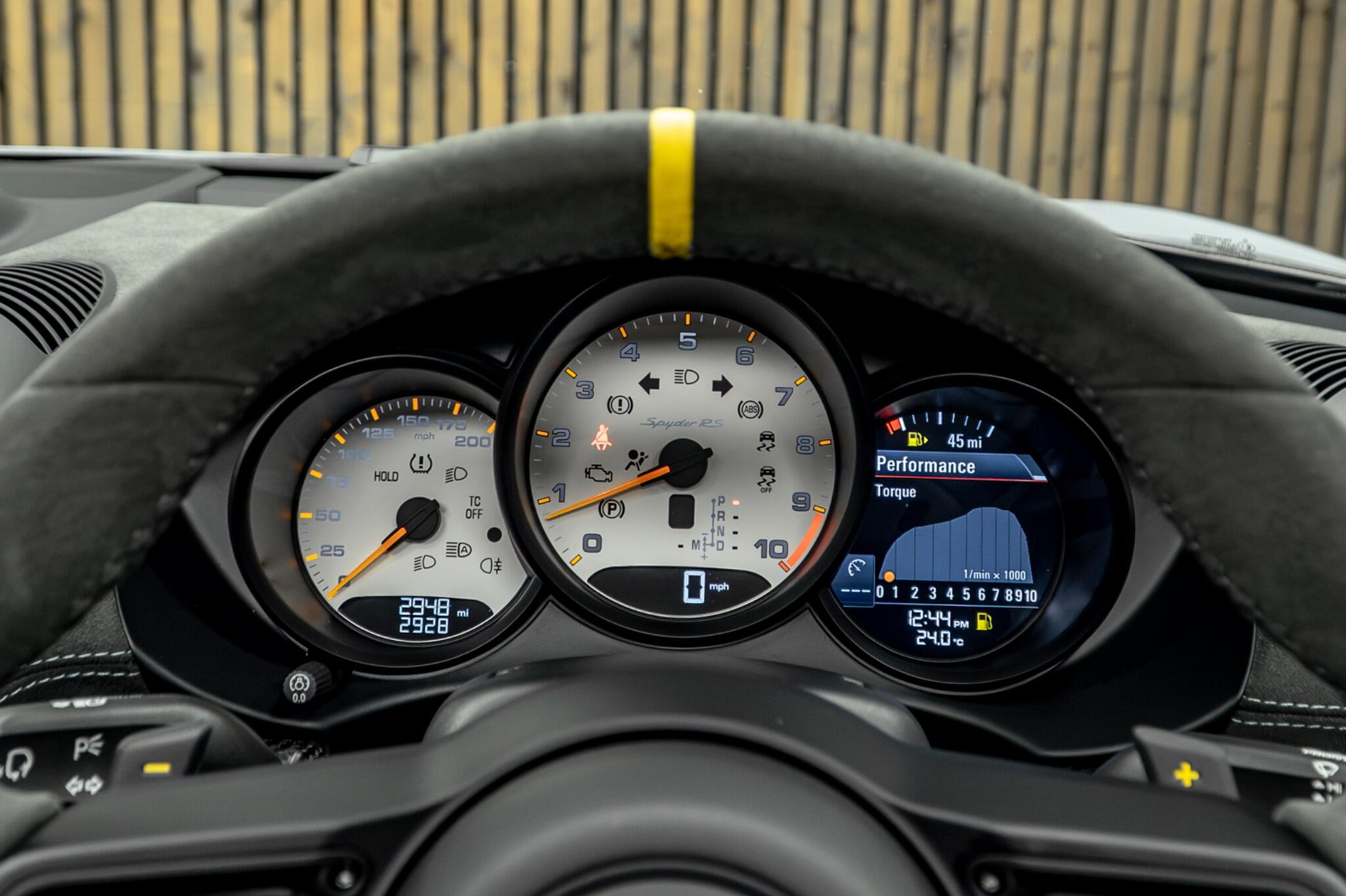 Porsche 718 Spyder view 36