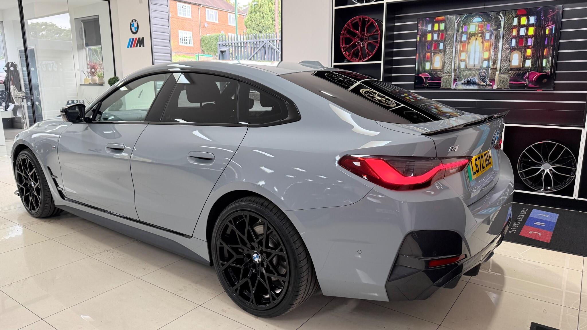 BMW I4 view 45