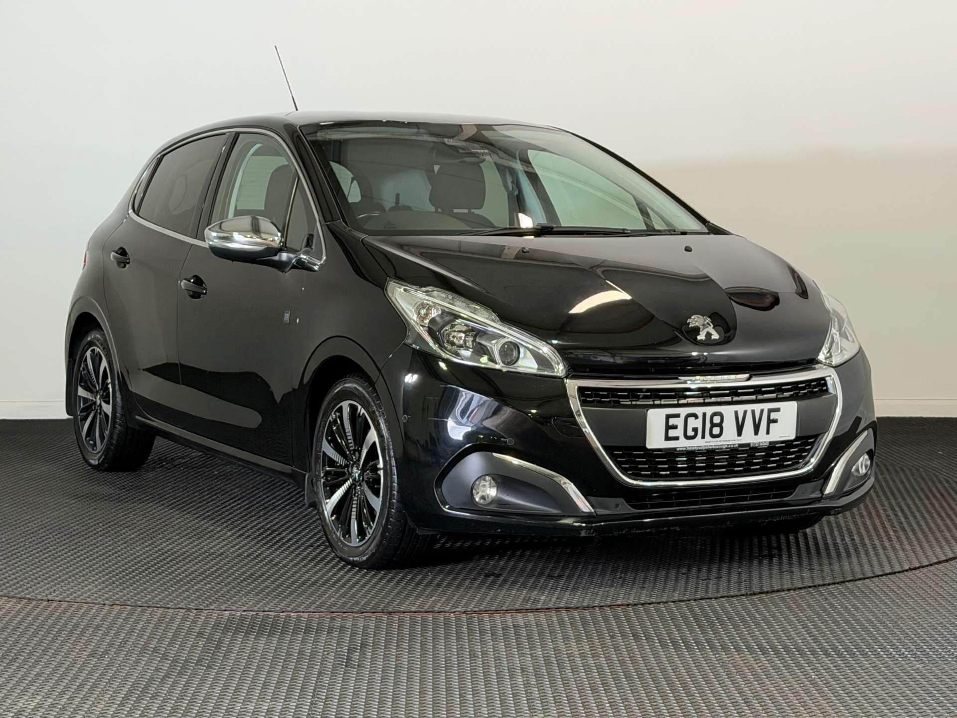 2018 Peugeot 208 in Black for sale