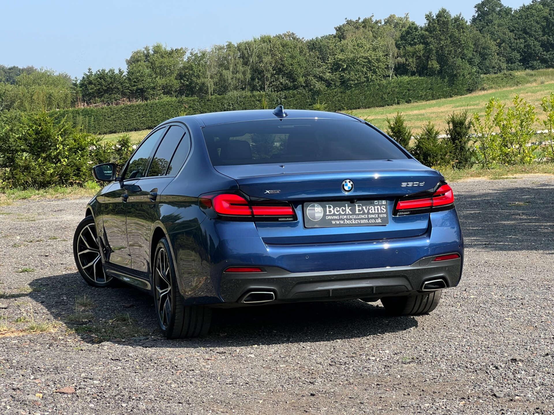 BMW 5 Series view 34