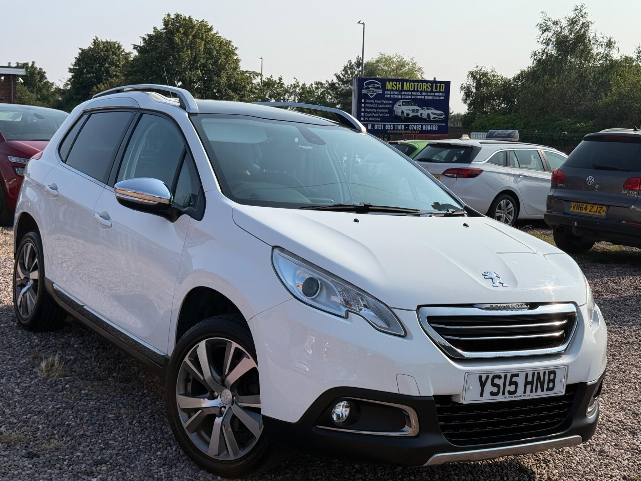 2015 Peugeot 2008 in White for sale