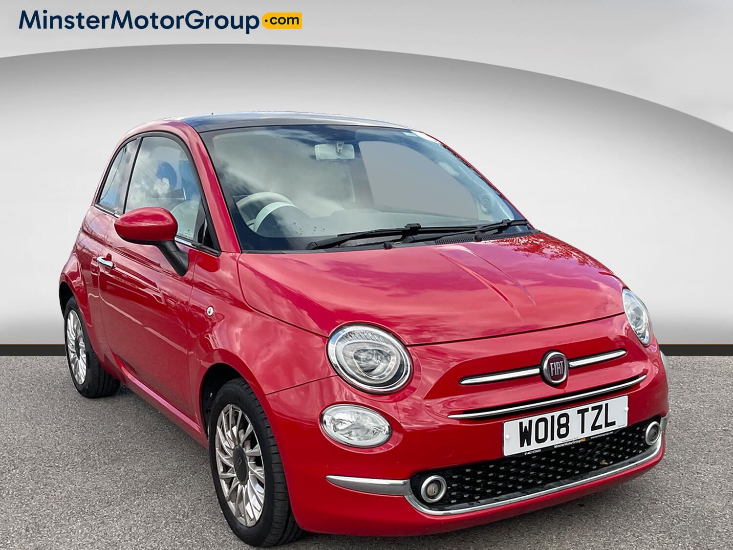2018 Fiat 500 in Red for sale