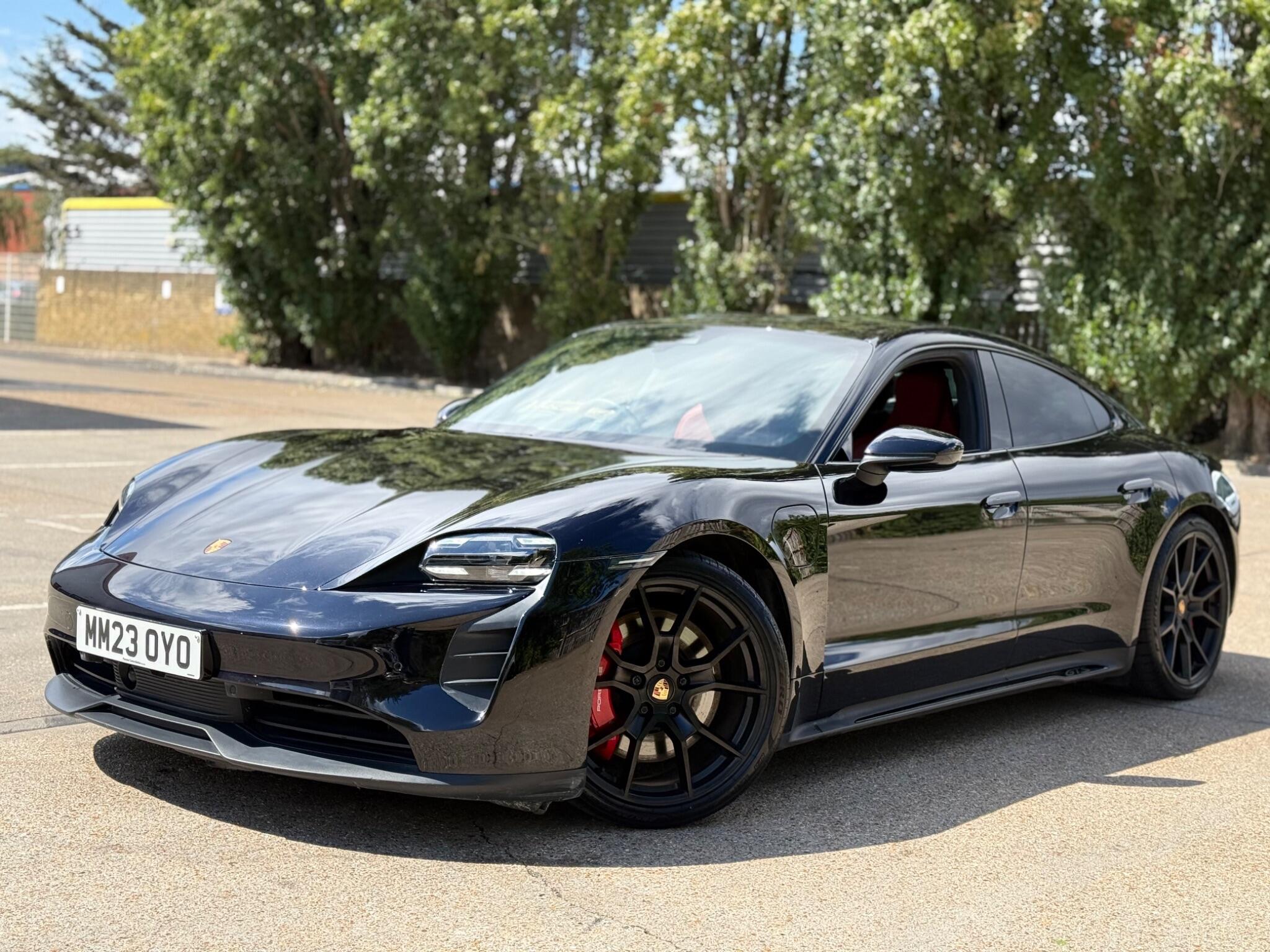 Porsche Taycan view 2