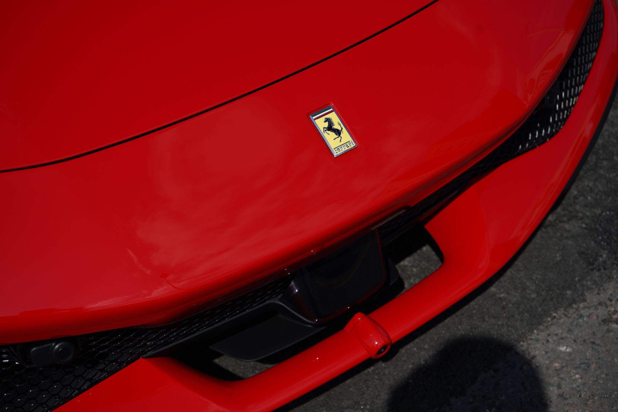 Ferrari 296 view 45