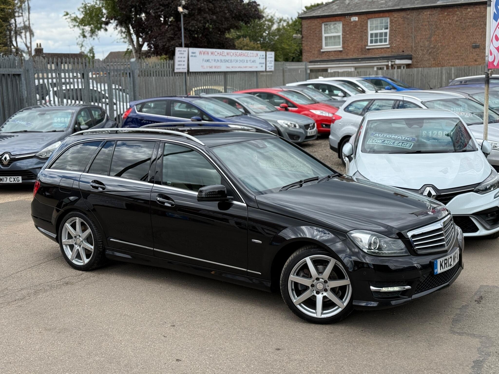 2012 MERCEDES C CLASS 2012 12 REG SATNAV XENONS CHAIN ULEZ A C FINANCE AVAILABLE 1,796CC... photo