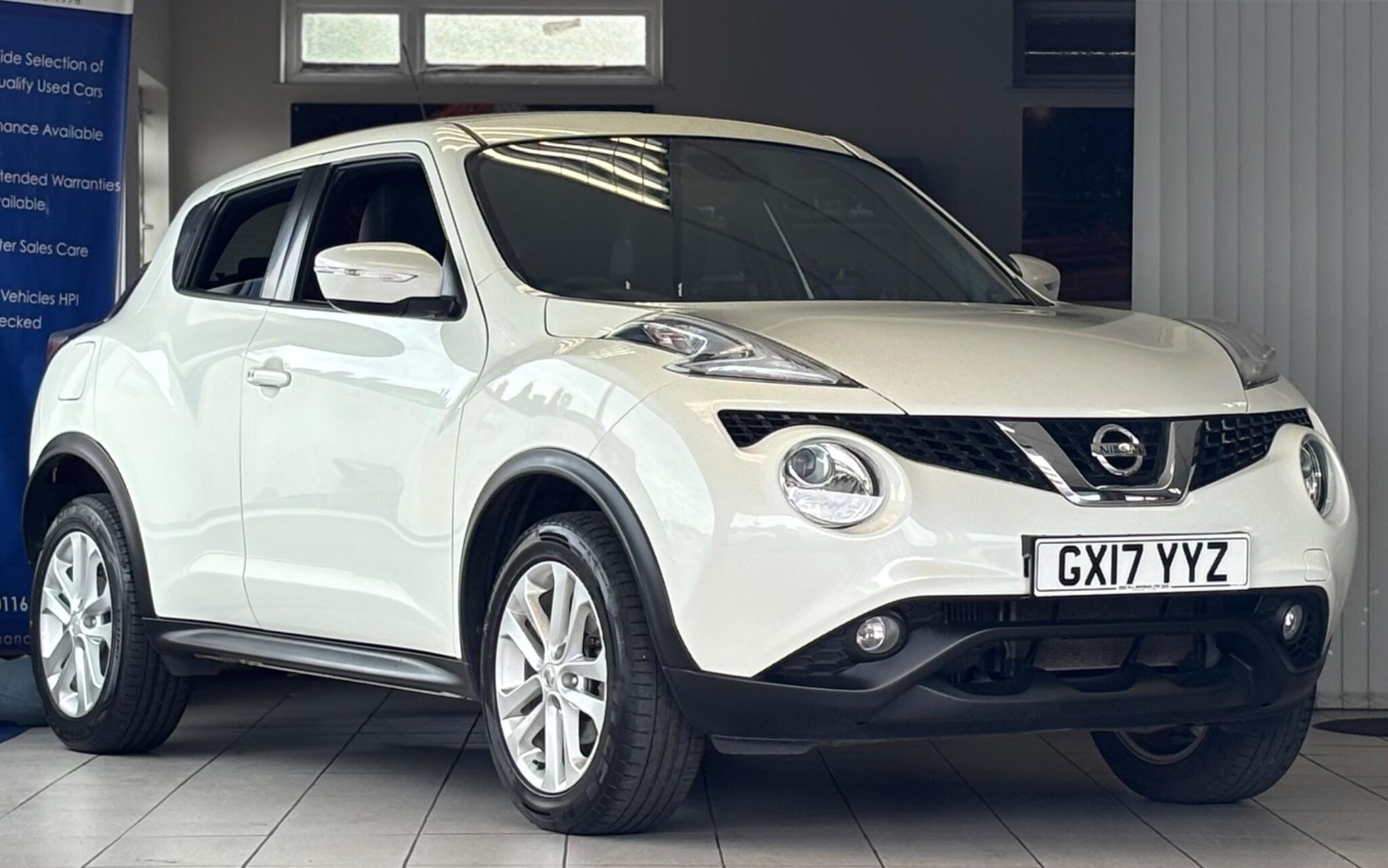 2017 Nissan Juke in White for sale
