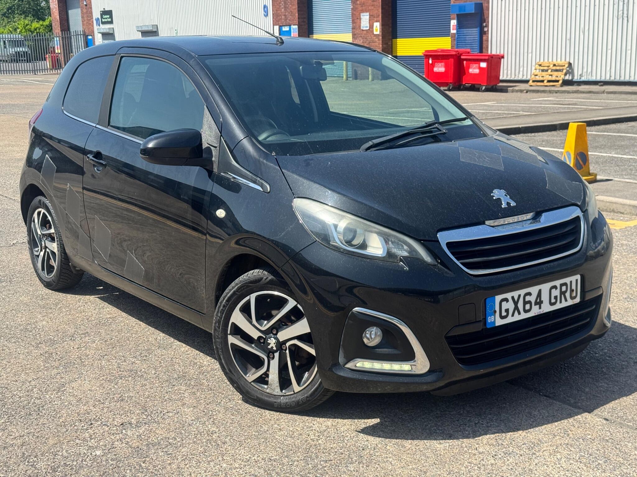 2014 Peugeot 108 in Black for sale