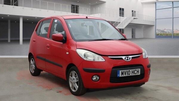 2010 Hyundai i10 in Red for sale
