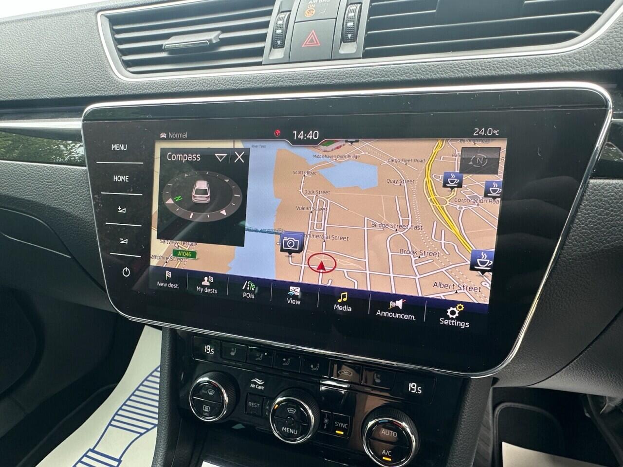 Skoda Superb view 34