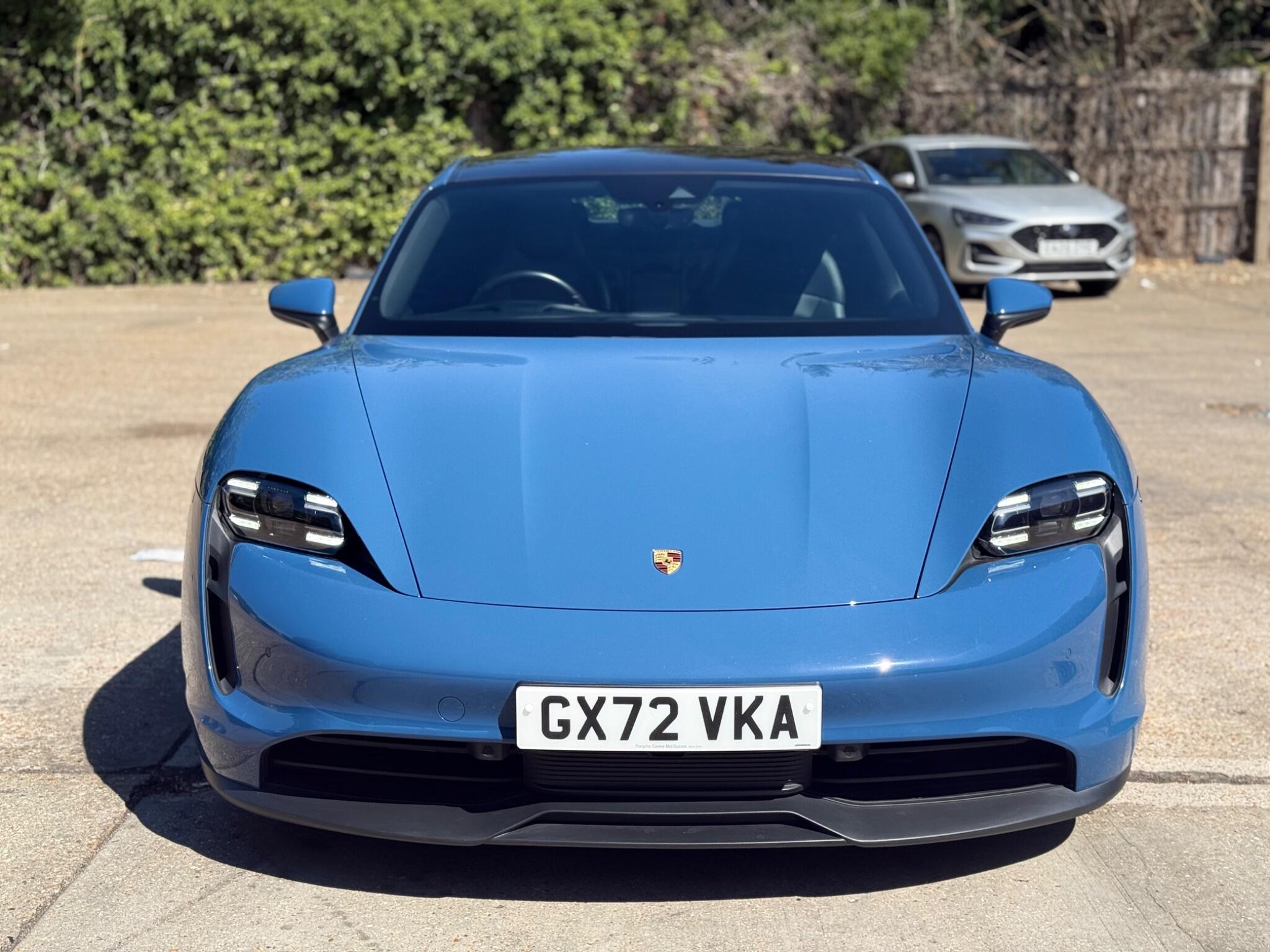 Porsche Taycan view 2