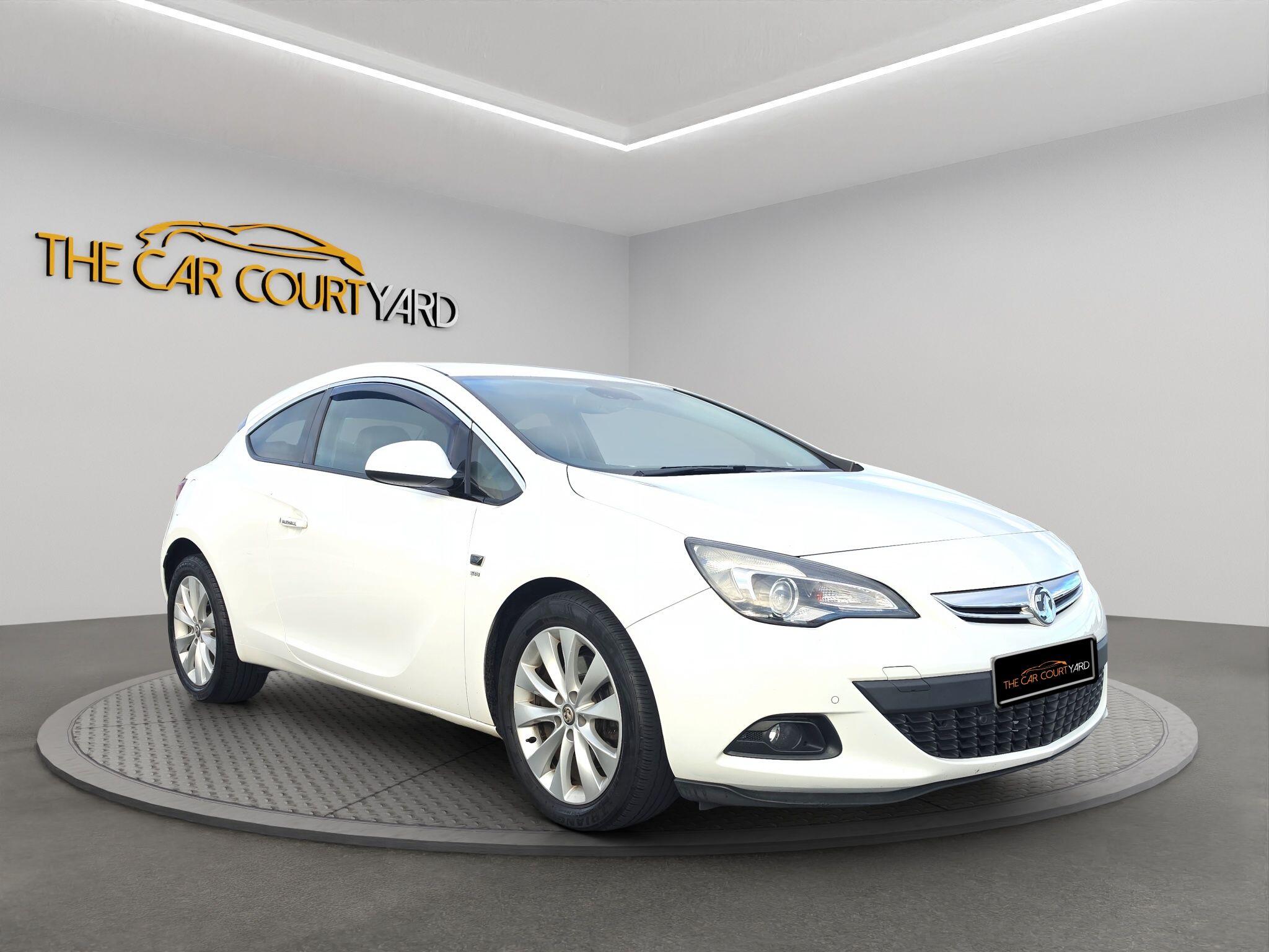2014 Vauxhall Astra GTC in White for sale