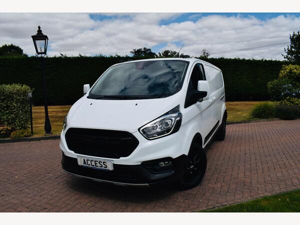 White 2022 Ford Transit Custom Van Front-wheel drive Manual