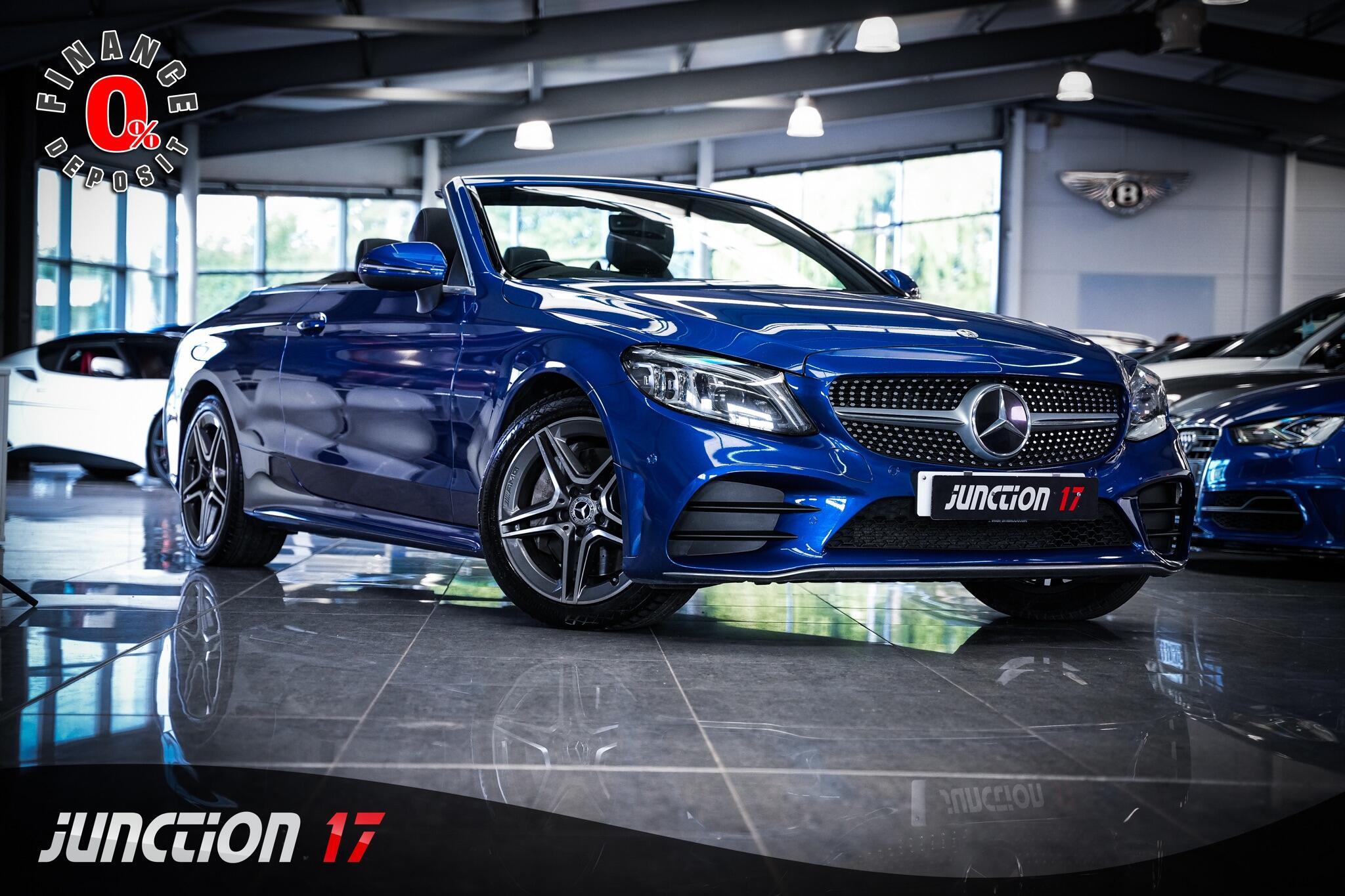 2022 Mercedes-Benz C-Class in Blue for sale