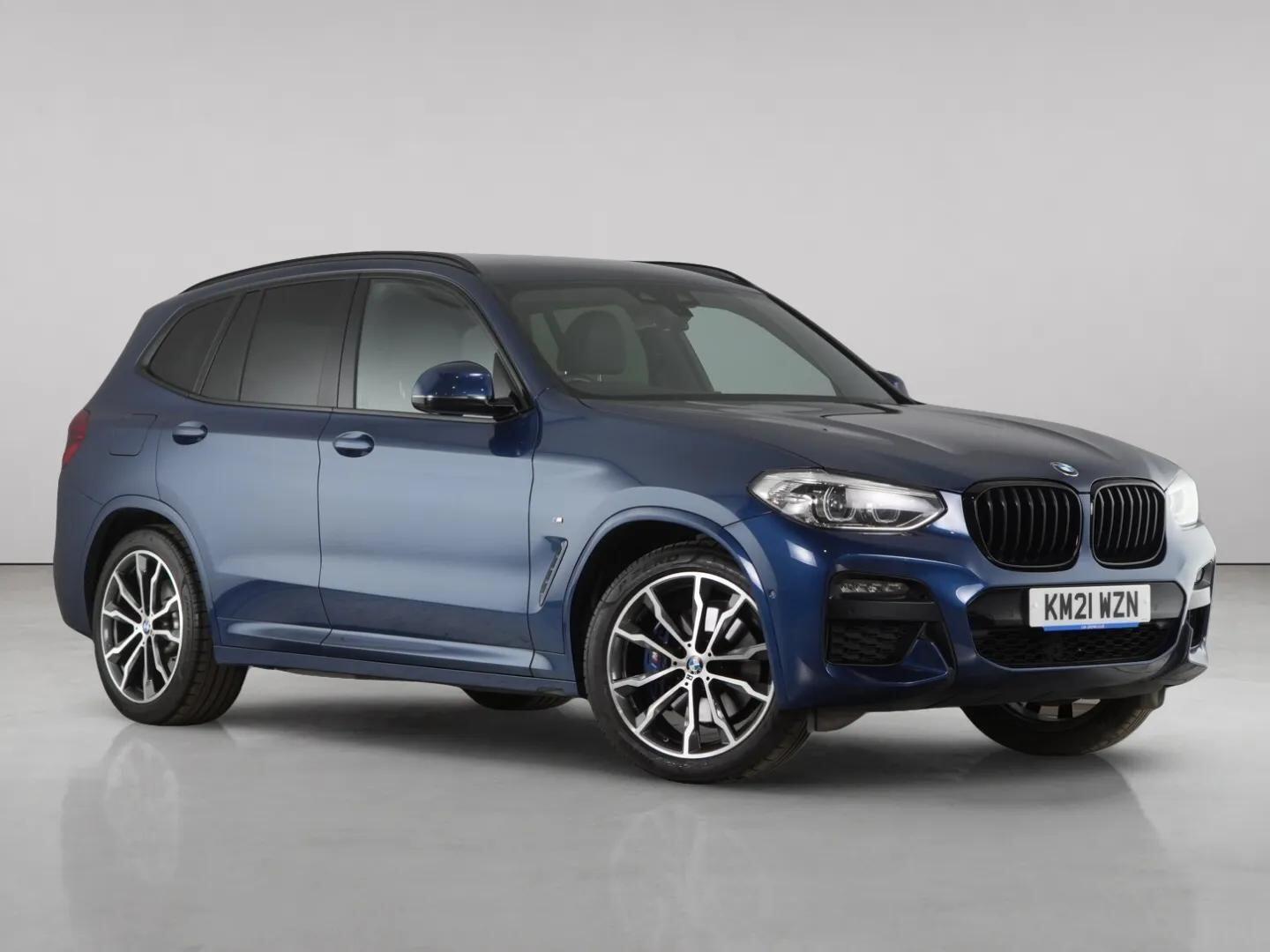 2021 BMW X3 in Blue for sale