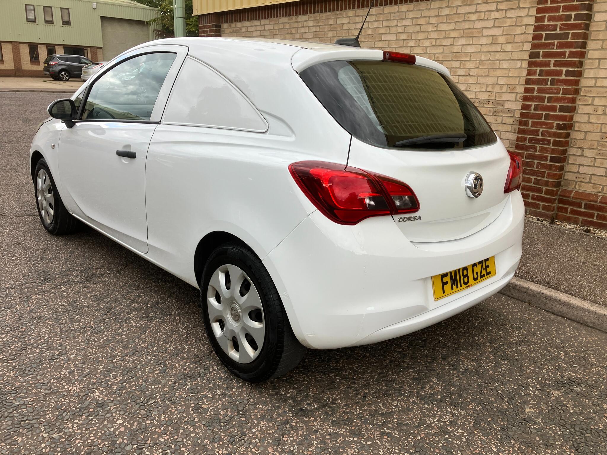 Vauxhall Corsa Van view 3
