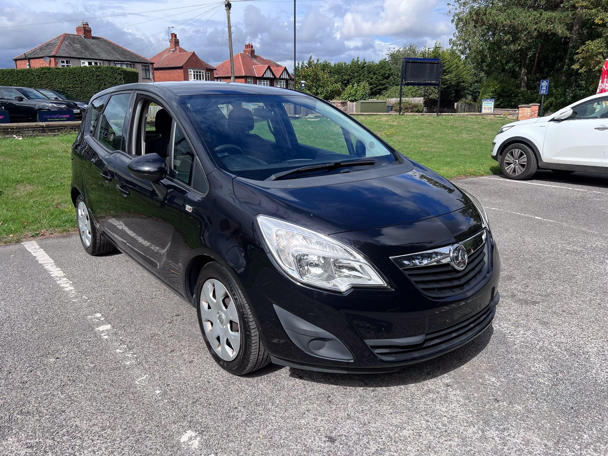 2010 Vauxhall Meriva in Black for sale