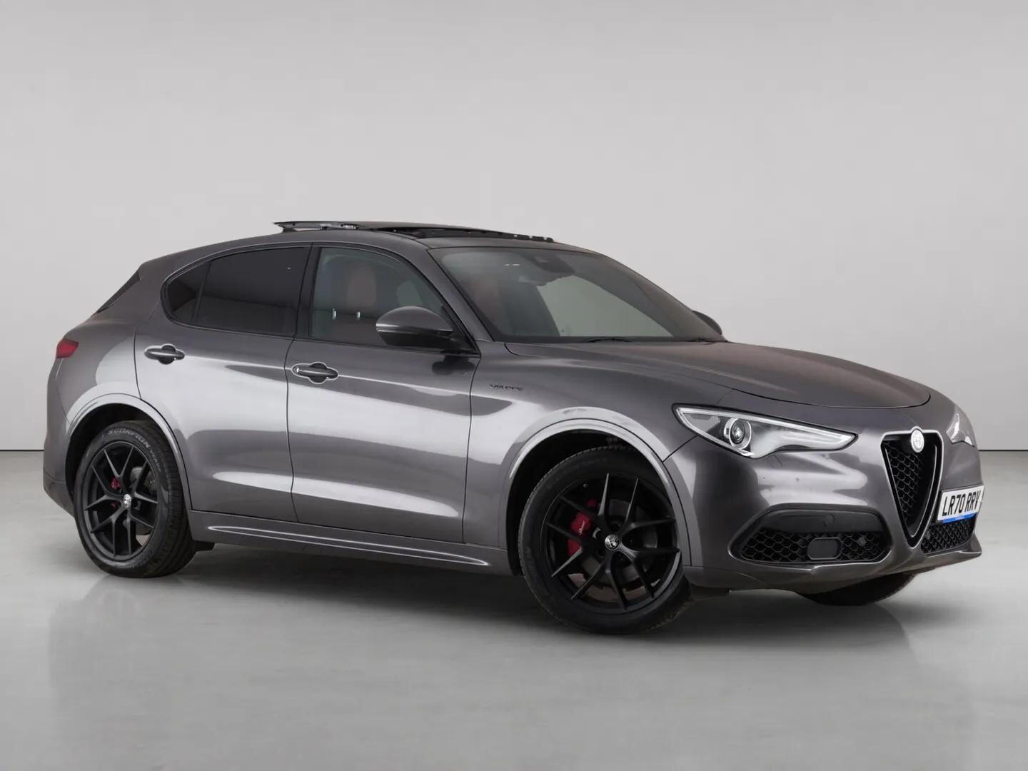 2020 Alfa Romeo Stelvio in Grey for sale