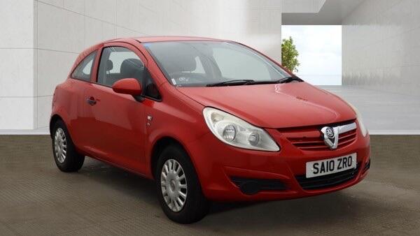 2010 Vauxhall Corsa in Red for sale