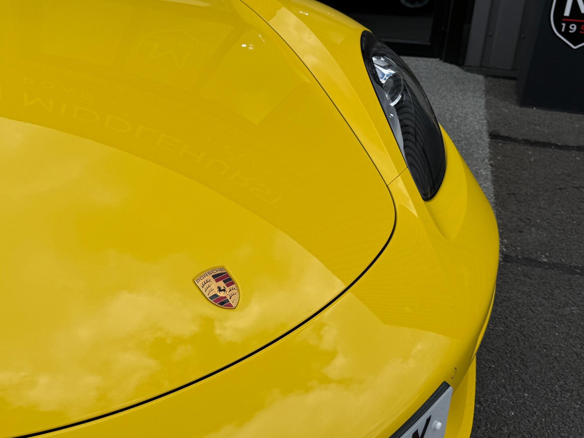 Porsche 718 Cayman view 45