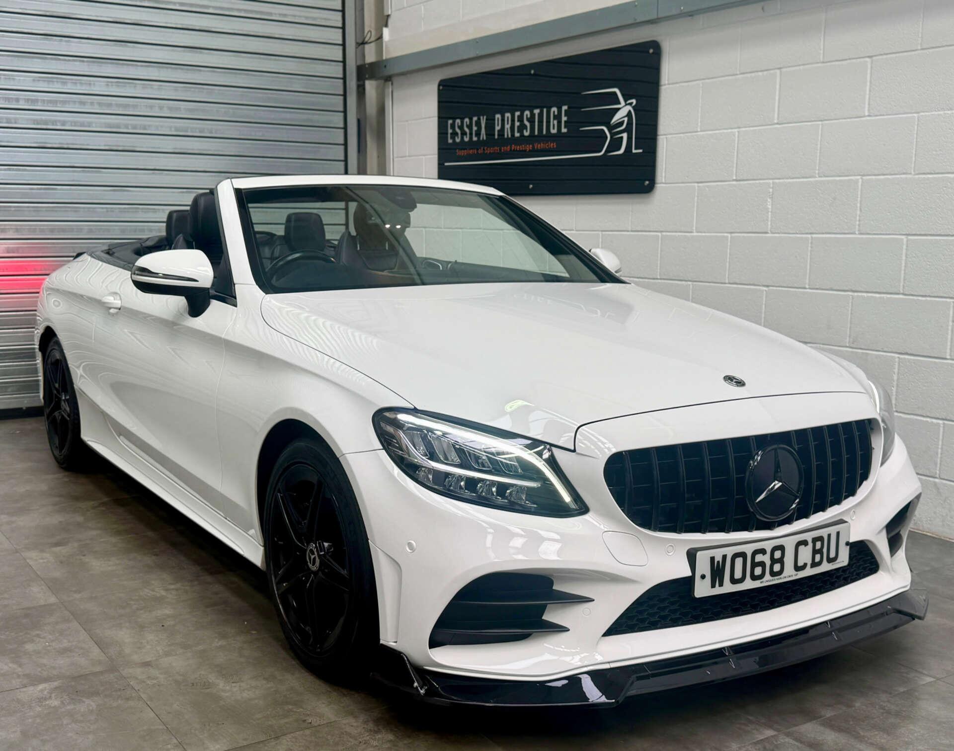2018 Mercedes-Benz C-Class in White for sale