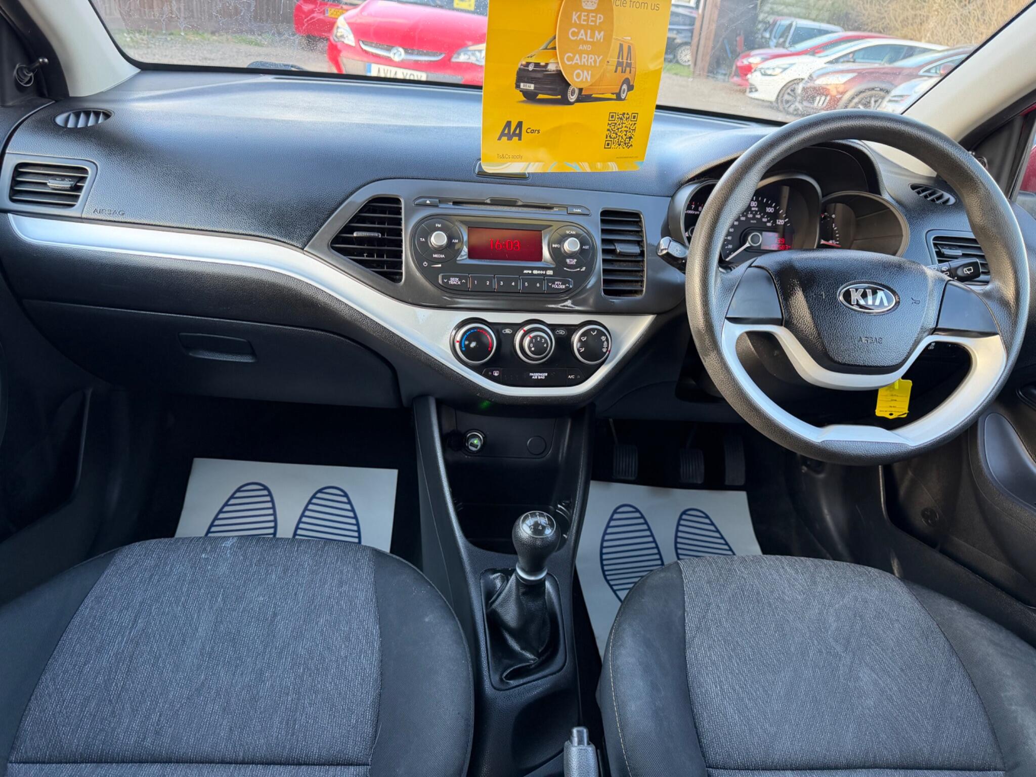 2013 Kia Picanto 1.0 1 Air Euro 5 5dr image 19