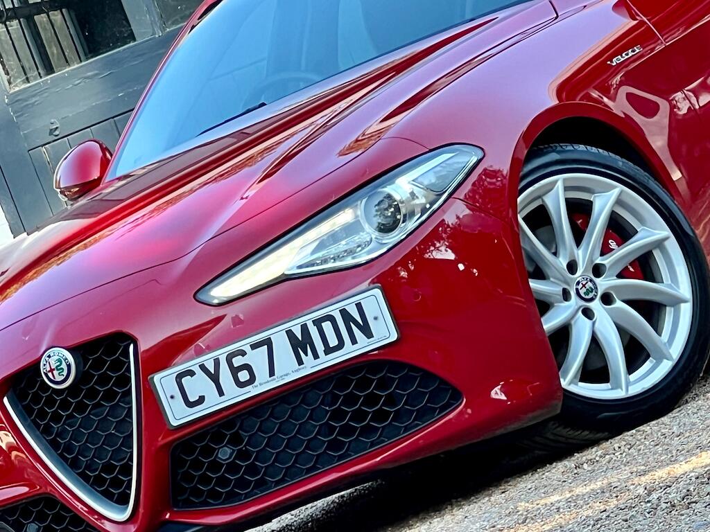 Alfa Romeo Giulia view 2