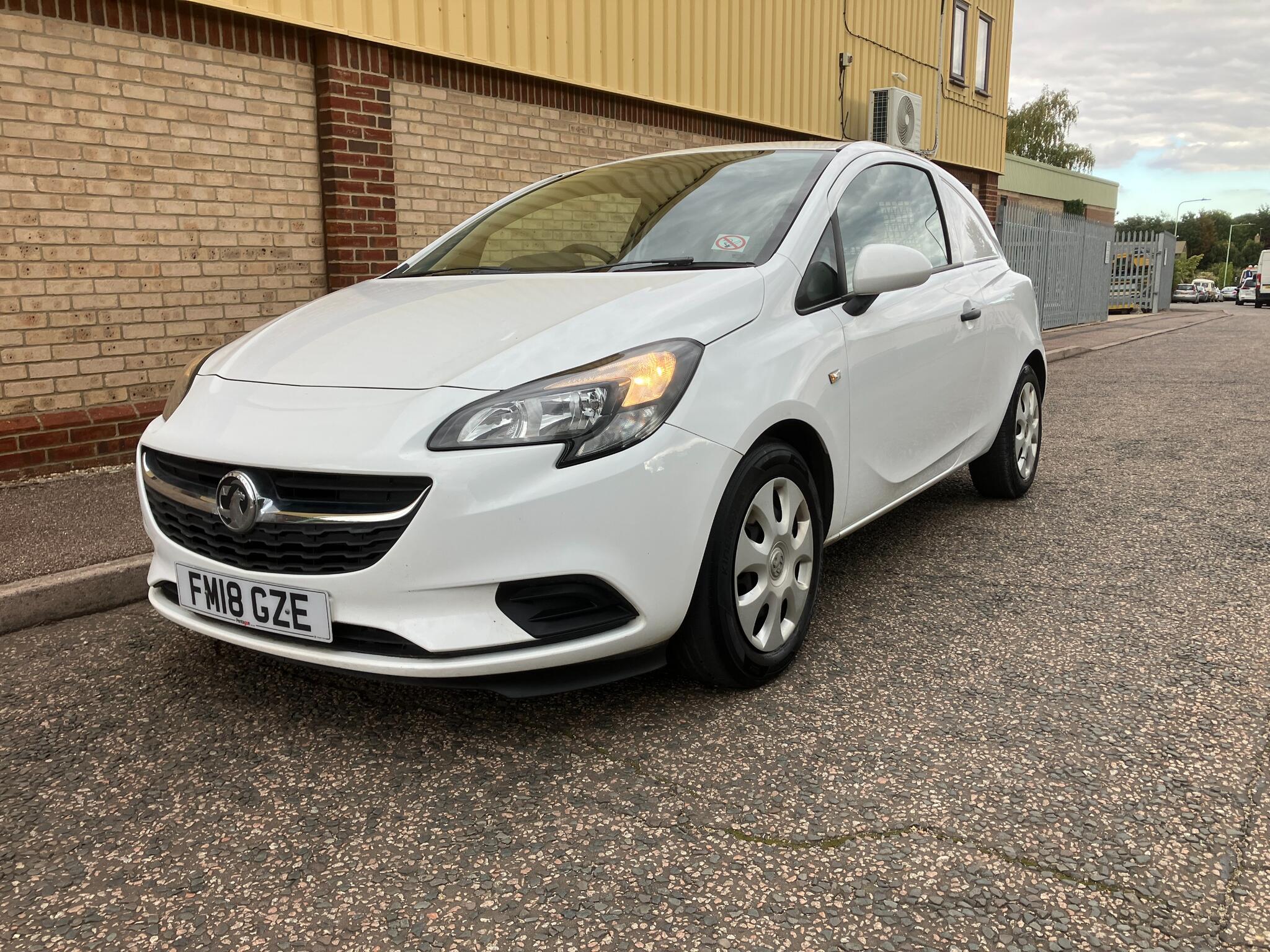 2018 Vauxhall Corsa Van in White for sale