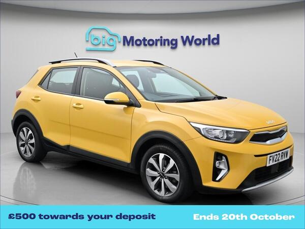 Yellow 2022 Kia Stonic Estate Front-wheel drive Manual