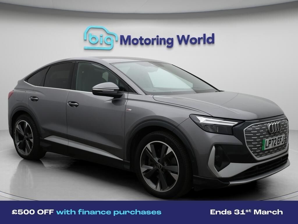 2022 Audi Q4 E-Tron 50E S Line Sportback