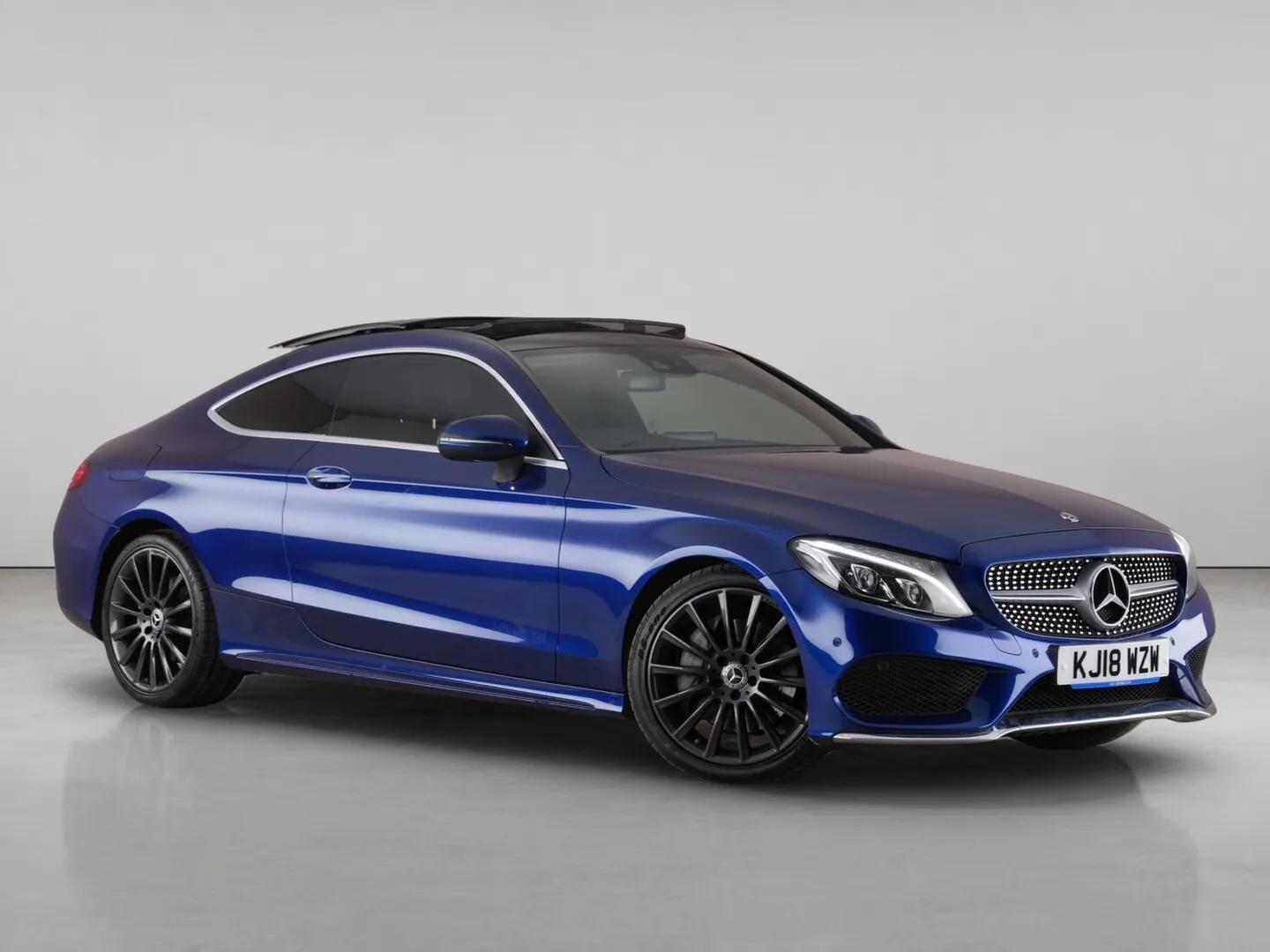 2018 Mercedes-Benz C-Class in Blue for sale