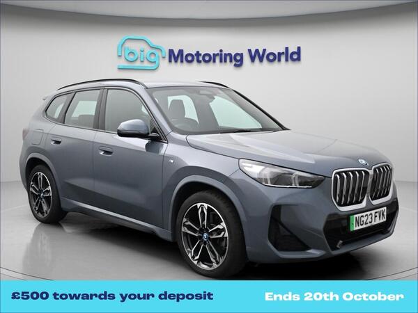 Grey 2023 BMW iX1 Estate All-wheel drive Automatic