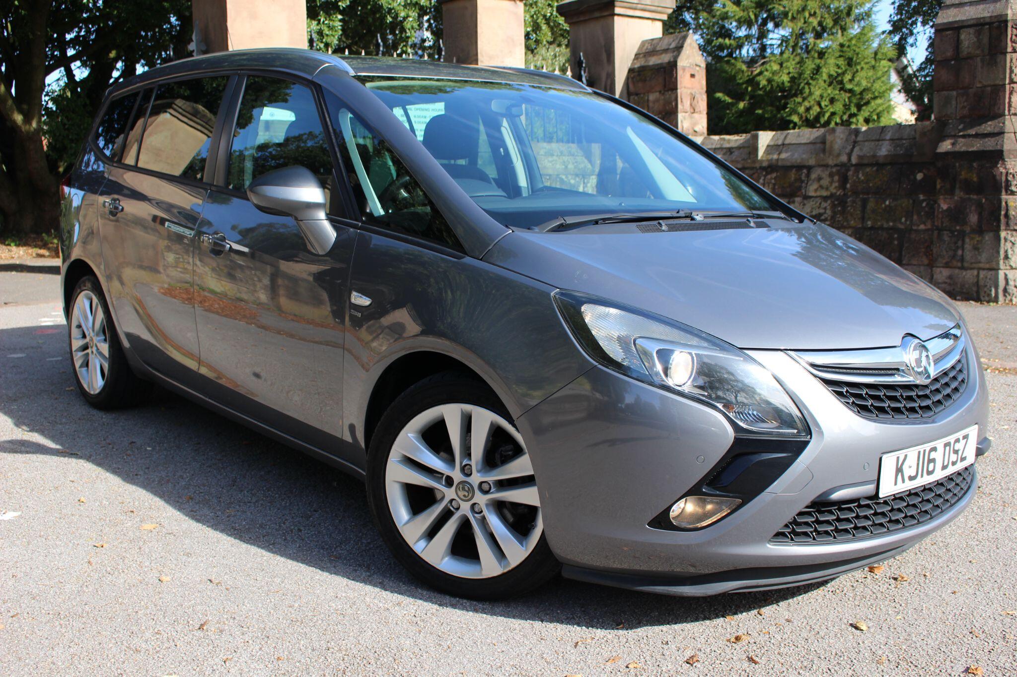 2016 Vauxhall Zafira Tourer in Grey for sale