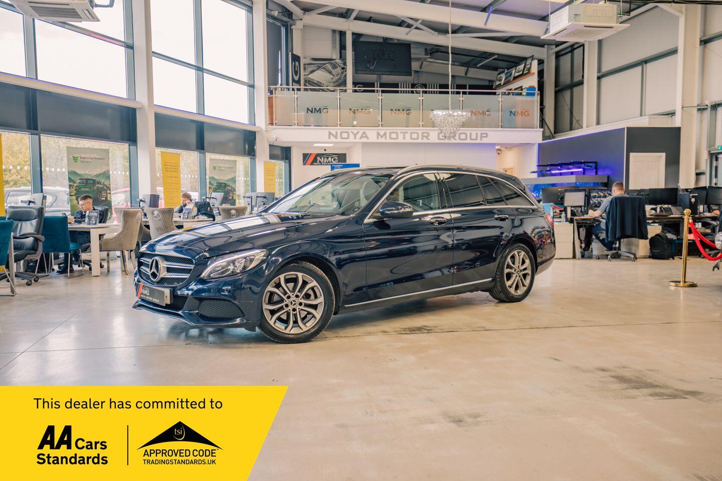 2017 Mercedes-Benz C-Class in Blue for sale
